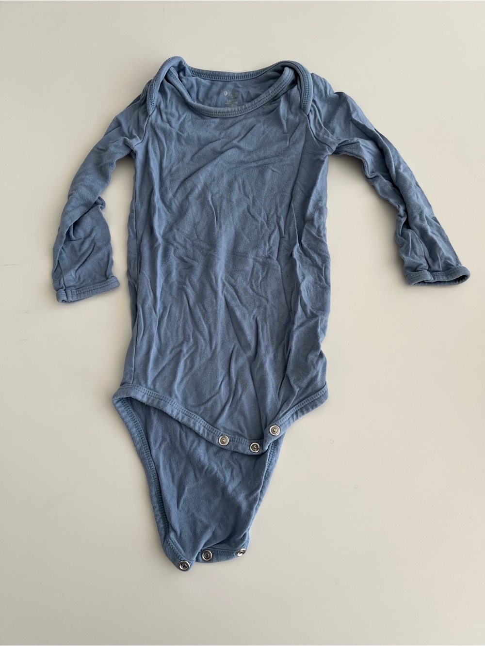 Kyte Baby Long Sleeve Bodysuit Blue 12-18m